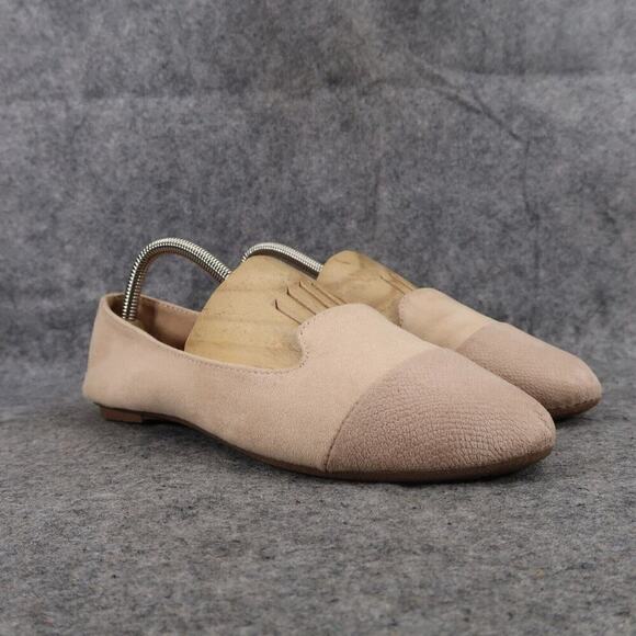 CH Creation Shoes Womens 40 Flats Loafer Slip On Fashion Classic Cap Toe Career - Picture 1 of 14